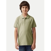 Radprix Green Cotton Blend Boys Polo T-Shirt ( Pack of 1 ) - None