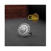 gilher- Silver Cocktail Rings (Pack of 1) - None