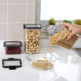 Air-Tight Unbreakable Kitchen Storage Jar - 7pcs Set