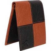 samtroh - PU Tan Men's Regular Wallet ( Pack of 1 ) - Tan