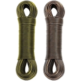 20 Meter Multi use Anti rust PVC Coated Stainless Steel Wire Rope for Hanging Drying Clothes (Pack of 2)