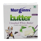 Murginns Butter Murginns Unsalted White Butter, 150 Gm