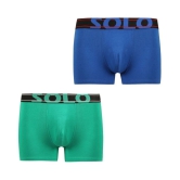 Solo - Multicolor Cotton Mens Trunks ( Pack of 2 ) - 85