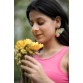 Titli Beaded Dangle Drop Earrings