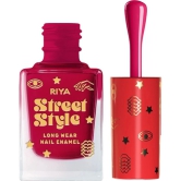 Street Style Multi Glossy Nail Polish ( Pack of 2 )