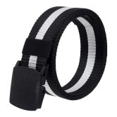 Loopa - Multicolor Nylon Mens Casual Belt ( Pack of 1 ) - None