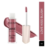 Seven Seas Tint Lip Love Kiss Blush|Moisturizing lip gloss lip cheek tint Glossy Finish (Plum Kiss)