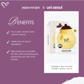 Bombee Whitening Honey Mask 10EA-Face Mask - Pack of 10