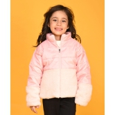 MILANO HARVEY CUT N SEW FUR JACKET - PINK-10-12 YEARS / 1N / PINK