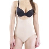 Swee Beige Non-Padded Tansy Full Body Shaper Brief - XL