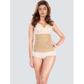 SELETA - Beige women shapewear Cotton Women's Waist Cincher ( Pack of 2 ) - None