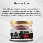 EARTH KING Saffron Thread Kesar/Keshar/Zafran/Jafran (A++ Grade) for Pregnant Women ? 3GM (Combo Pack)