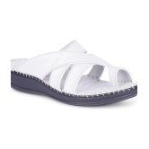 Liberty Light Grey Womens Leather Slipper - None