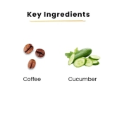 Coffee & Cucumber Under – Eye Roll On With Potato – 10ml | Reduces Dark Circles-Default