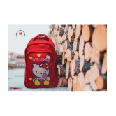 SH NASIMA Unisex Kids School Bag Cartoon Backpacks For /Boy/Girl/Baby/ (3-12 Years) Waterproof School Bag (21 L) - Red