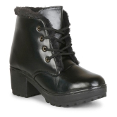 Commander - Black Women''s Ankle Length Boots - None