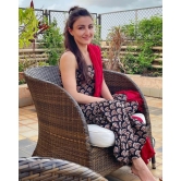 Floret Cotton Sharara Set As Seen on Soha Ali Khan