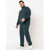 YHA - Dark Green Fleece Regular Fit Mens Tracksuit ( Pack of 1 ) - None