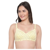 KYODO Cotton Everyday Bra - Yellow Single - 36B