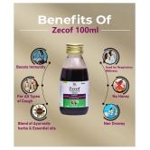 Vaddmaan Zecof - 5 x 100ml Ayurvedic cough syrup for Wet and Dry cough & Cold