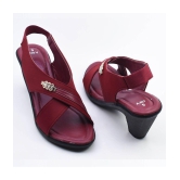 Dream Makers - Red Women''s Sandal Heels - None