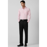 Men Pink Slim Fit Formal Full Sleeves Formal Shirt