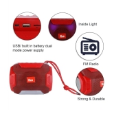 Neo A005 5 W Bluetooth Speaker Bluetooth v5.0 with USB Playback Time 4 hrs Red - Red