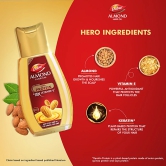 Dabur Almond Hair Oil - With Keratin Protein, Soya Protein & 10X Vitamin E, 485 Ml