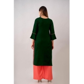 Kapadia - Green Straight Rayon Womens Stitched Salwar Suit ( Pack of 1 ) - None