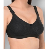 Elina - Multicolor Cotton Non - Padded Womens T-Shirt Bra ( Pack of 3 ) - 36D