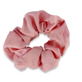 Korean Style Midnight Silk Scrunchie-Cream