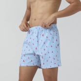 Remix Cotton Boxers Sailor Blue XXL