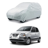 CARNEST Car Body Cover for Hyundai Santro Xing [2003-2008] Without Mirror Pocket ( Pack of 1 ) , Silver