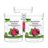 rawmest Pure Ayurvedic Beetroot Powder| High Source Of Dietary Fiber| High In Calcium 300 gm Fruit Punch Multivitamins Powder Pack of 3