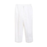 Boys Cotton Trousers - White 5Y