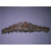 Indian Traditional Gold Plated Kempu Stone Studded Waist Belt for Women