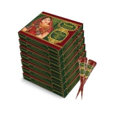 Neeta Mehendi Cones for Hand Desgning & Wedding, Bridal Mehandi Cone Reddish Brown Color 12 Pcs in 1 Box (Pack of 7)