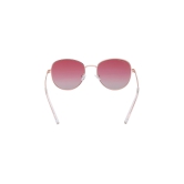 Gold Round Unisex Sunglasses