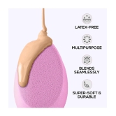 RENEE Makeup Superblender 1pc, Angled Edge Sponge For Effortless Application of Dry & Wet products,