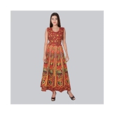 Rangun Cotton Multi Color A- line Dress - S-XL