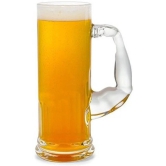 Somil - Transparent Glasses Glass Beer Glasses & Mug 550 ml ( Pack of 12 )