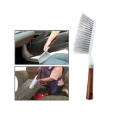 Hard & Long Bristles Plastic Cleaning Brush for Car Seat Carpet Mats