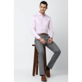 Men Pink Regular Fit Formal Full Sleeves Formal Shirt