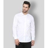 Springberry - White Cotton Slim Fit Men's Casual Shirt ( Pack of 1 ) - None