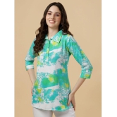 gufrina Green Rayon Womens Regular Top ( Pack of 1 ) - None