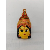 Varalakshmi Amman Yellow Face-8 inches