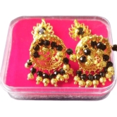 Gold Plated Traditional Jhumka Earrings for Women