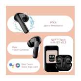 UBON BT-315 AIR TIGER Bluetooth True Wireless (TWS) On Ear 24 Hours Playback Active Noise cancellation IPX4(Splash & Sweat Proof) Black