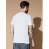 Glito Cotton Blend Slim Fit Printed Half Sleeves Mens T-Shirt - Off-White ( Pack of 1 ) - None