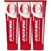 Enshine Teeth Whitening Toothpaste Clove Mint Flavor| Removes Stains (100g Each) , Pack of 3